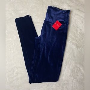 Spanx velvet leggings